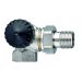 Heimeier Radiatorafsluiter Thermostatisch Standaard Dubbel Haaks links Dn15