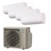 Daikin multi-split airco 8,0kW R32 met 4x Daikin Comfora 2kW binnendeel