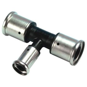 Henco T-stuk 26x16x26 3x pers - 10PK-261626