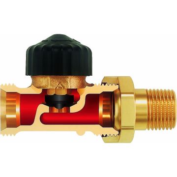 Heimeier Radiatorafsluiter Regelafsluiter G - X G - Bu- Met Handwiel