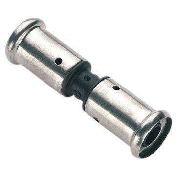 Henco rechte koppeling 18x18 2x pers - 15PK-1818