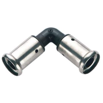 Henco knie 90° 20x20 pers - 1PK-2020
