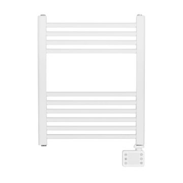 Vooraanzicht van de Eurom Sani badkamerradiator 400 Wifi - wit