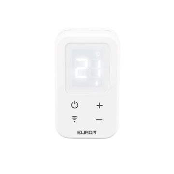 Vooraanzicht van de Eurom Wifi Thermostaat