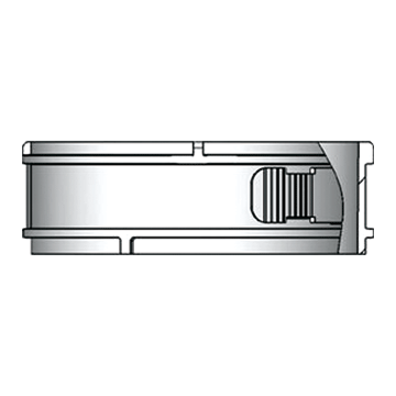 Burgerhout Flex/MultiFlex aansluitring - 80 mm