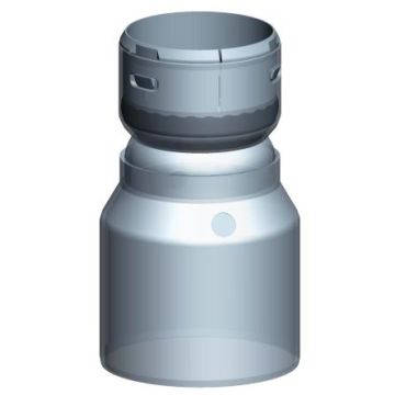Ubbink Koppelstuk - Spie Ø80/flex 50 - Pptl