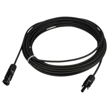 Stäubli Solarkabel 5m + connectoren male/female (4mm2)
