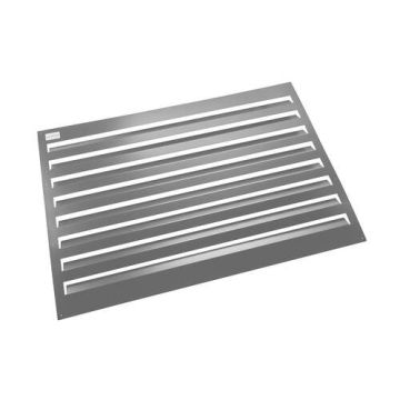 Evolar omkasting achterplaat - Large 1100 x 1200mm - licht antraciet
