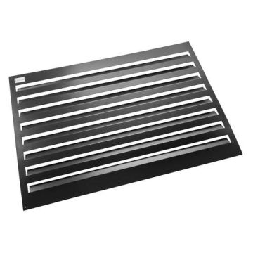 Evolar omkasting achterplaat - Large 1100 x 1200mm - zwart