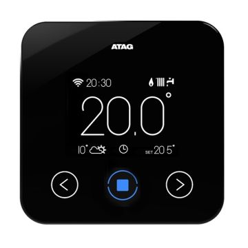 ATAG One Zone slimme thermostaat zwart