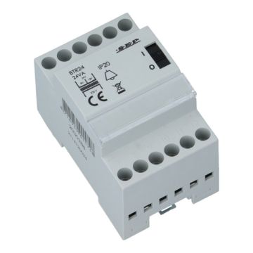SEP beltrafo 8-24VAC 24VA met schakelaar