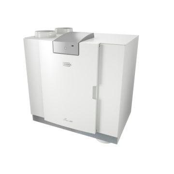Vooraanzicht van de Brink Flair Plus 300 WTW 2b/2o rechts - 300m³/h