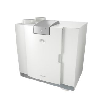 Vooraanzicht van de Brink Flair Plus 400 WTW 2b/2o rechts - 400m³/h