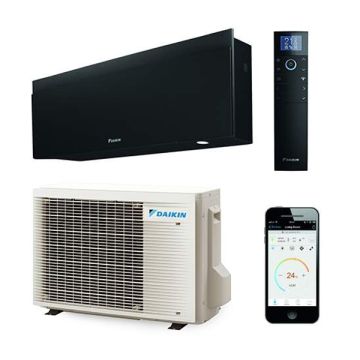 Daikin Emura split unit airco 2,5kW - Matzwart