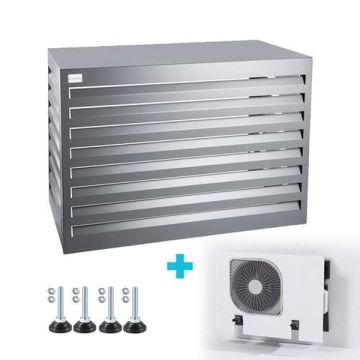Evolar Evo-Cover omkasting - Large 1100 x 1200 x 650mm - licht antraciet