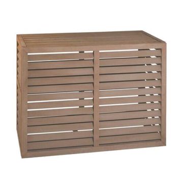Vooraanzicht van de Evolar Evo-Cover Medium - houtkleur
