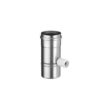 Burgerhout Rvs Condensaftap Hor/vert 80 Enkelw
