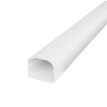 Tecnosystemi Airco leidinggoot wit - 70x56mm - per 2 meter
