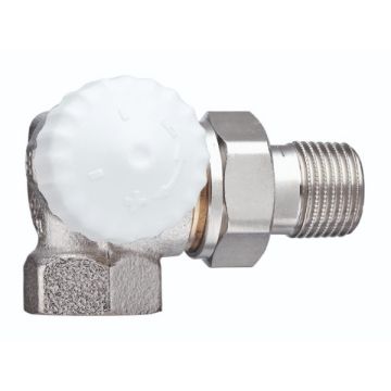 Heimeier Radiatorafsluiter Therm- Afsl- V-exakt Ii- Dubbel Haaks-links- Dn15