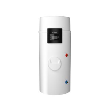 Vooraanzicht van de Remeha Azorra Ace 200 liter warmtepompboiler