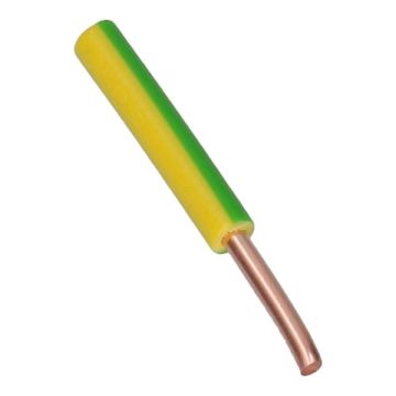 Eupen installatiedraad H07V-U 2.5mm² - geel groen Eca - 100 meter