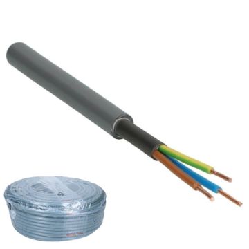 Waskonig + Walter installatiekabel YMvK 3x4mm² Dca-s2,d2,a3 - 100 meter