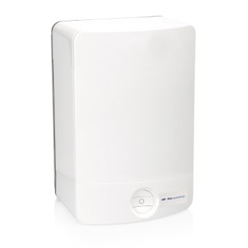 Vooraanzicht van de Itho Daalderop Close-up Smart keukenboiler met een inhoud van 15 liter