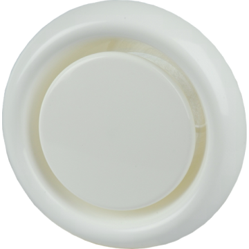 Itho Daalderop kunststof afzuigventiel 100 mm - RAL9010 creme wit