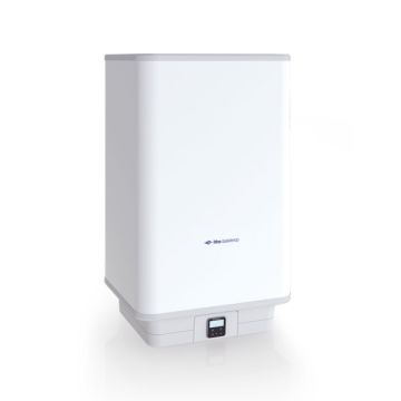 Vooraanzicht van de Itho Daalderop Green Energy Smartboiler met een inhoud van 80 liter