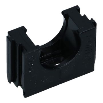 Pipelife klemblok UV-bestendig zwart 19mm Polfix+ UVS - 100 stuks