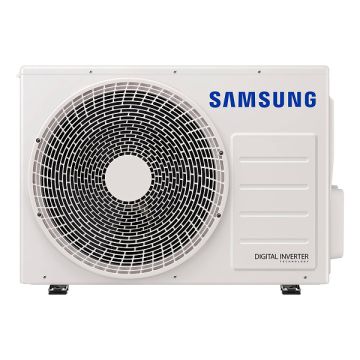 Vooraanzicht van het buitendeel van de Samsung Luzon S2 5kW