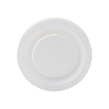 Vooraanzicht van de Orcon MKL afvoerventiel ø100/125mm