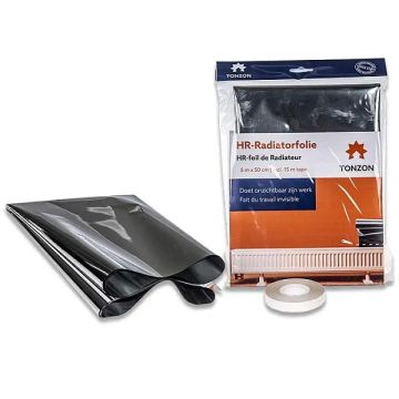Tonzon - Radiatorfolie HR Kleefband - 60cm x 5,4m