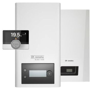 Remeha Elga Ace 6kW warmtepomp met Tzerra Ace-Matic CW5