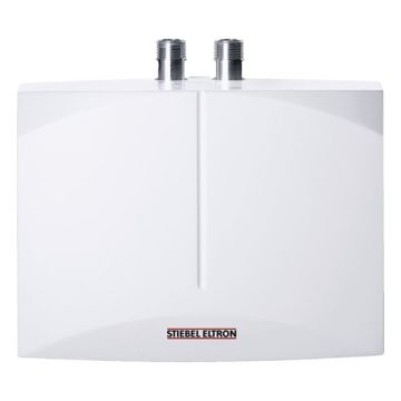 Vooraanzicht van de Stiebel Eltron DEM 4 mini doorstromer - 4,4kW