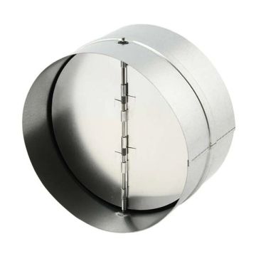 Terugslagklep Ø 125mm voor spirobuis
