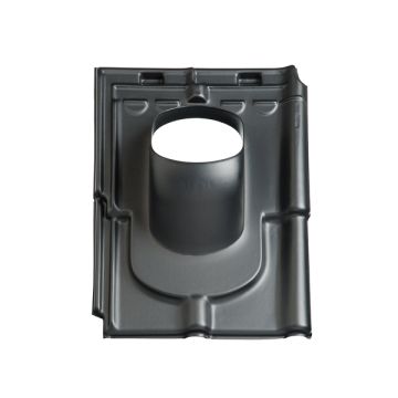 Ubbink doorvoerpan Ø166mm Tuile du nord stormpan 44 - 25°-45°