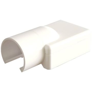 Canalit Verloopmof 19mm voor 25x13mm wit - 2 stuks