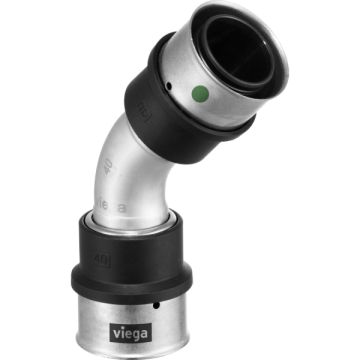 Viega Smartpress bocht 45° 40mm 2x pers - 733995