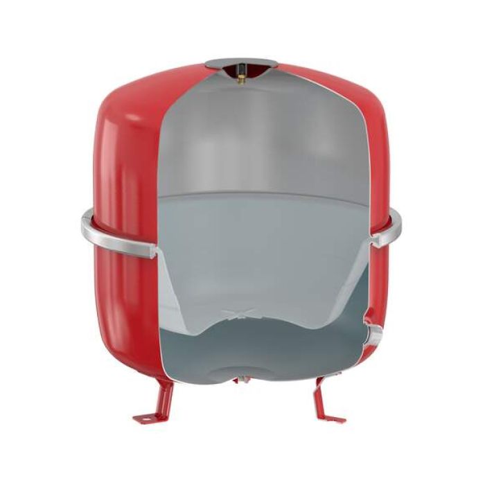 Flamco Flexcon Premium expansievat 35 liter 0,5 bar - rood