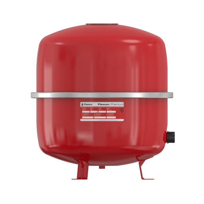 Flamco Flexcon Premium expansievat 35 liter 0,5 bar - rood