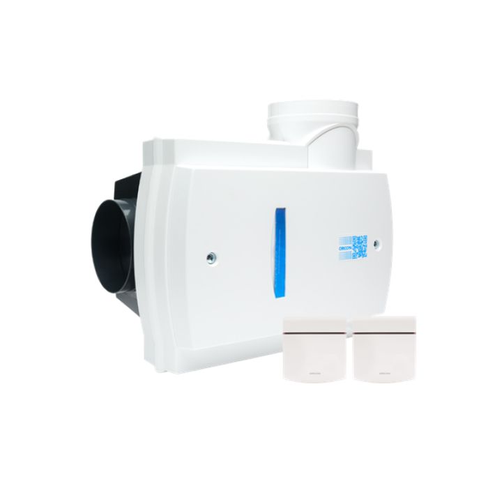 Orcon Compact-10RHP ventilatiebox - 2x CO₂-sensor - Perilex