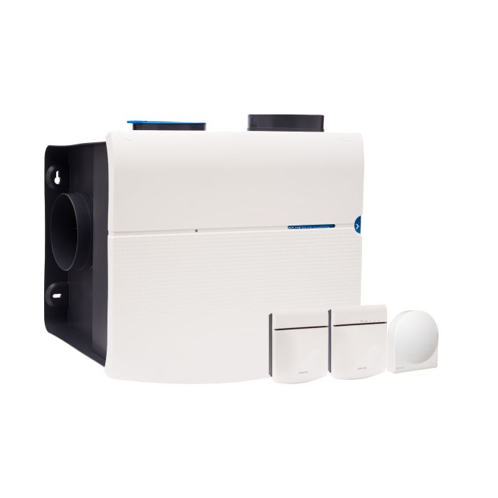 Orcon MVS-15RH CO₂B Zomernacht - Vochtsensor en 2x CO₂-sensor - Eurostekker