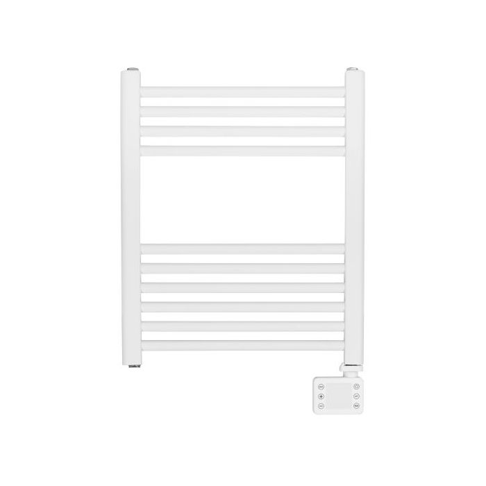 Vooraanzicht van de Eurom Sani badkamerradiator 400 Wifi - wit