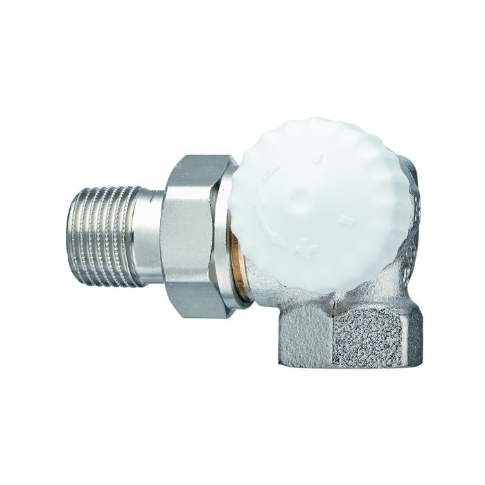 Heimeier Radiatorafsluiter Therm- Afsl- V-exakt Ii- Dubbel Haaks-rechts- Dn10
