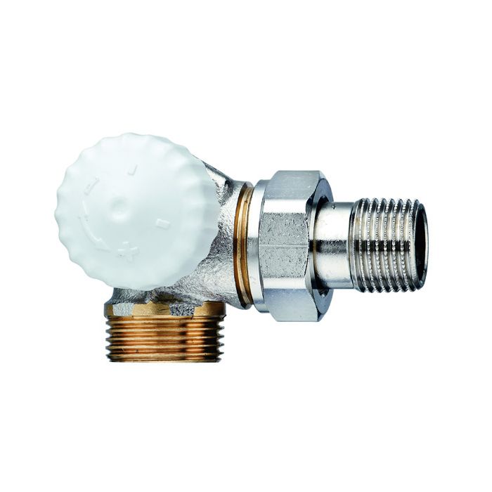 Heimeier Radiatorafsluiter Therm- Afsl- V-exakt Ii- Dubbel Haaks-links- G -bu-