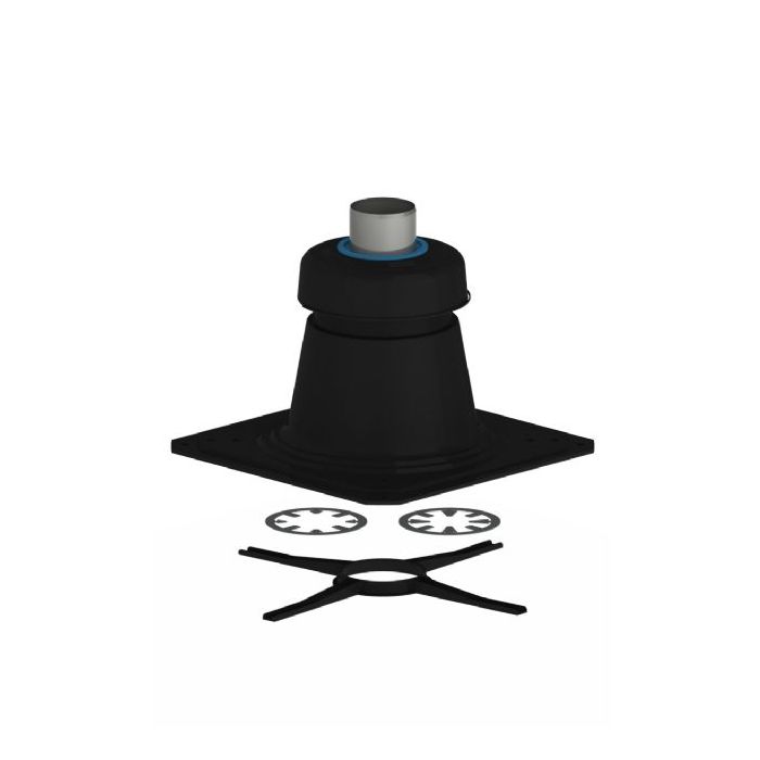 Burgerhout Metalflex Schoorsteenkap Star 80