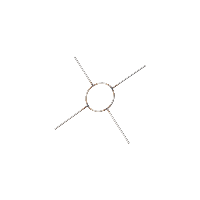 Burgerhout Flex Montagekruis Rvs Tbv 100mm