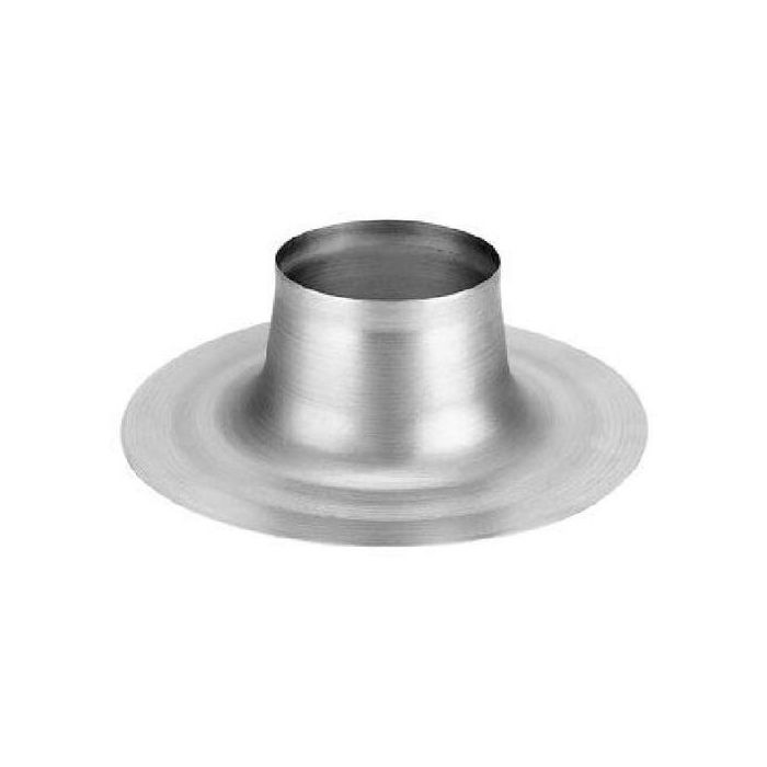 Burgerhout plakplaat rond aluminium 