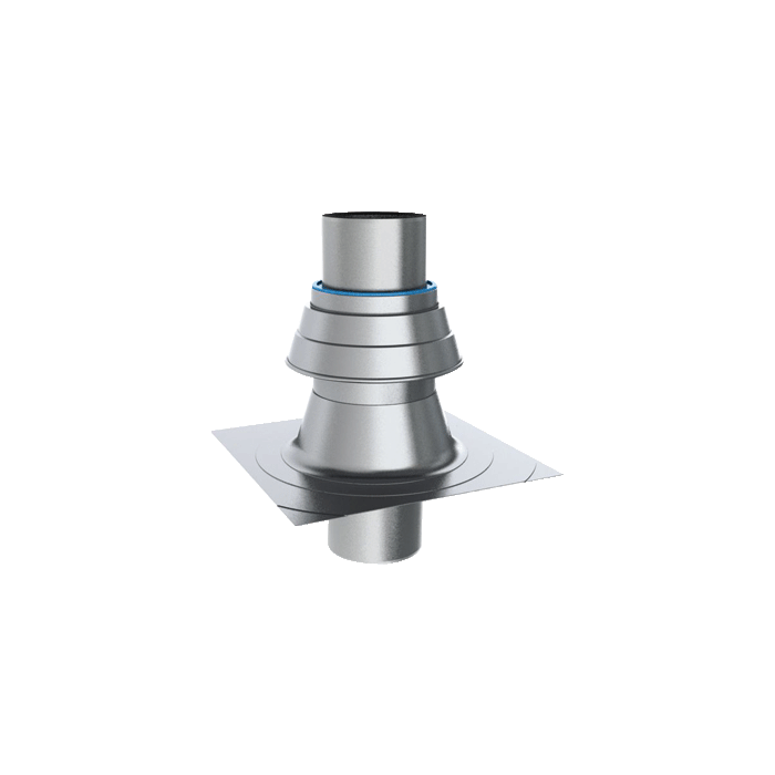 Burgerhout Al Schoorsteenkap + Beluchting 150 +rvs